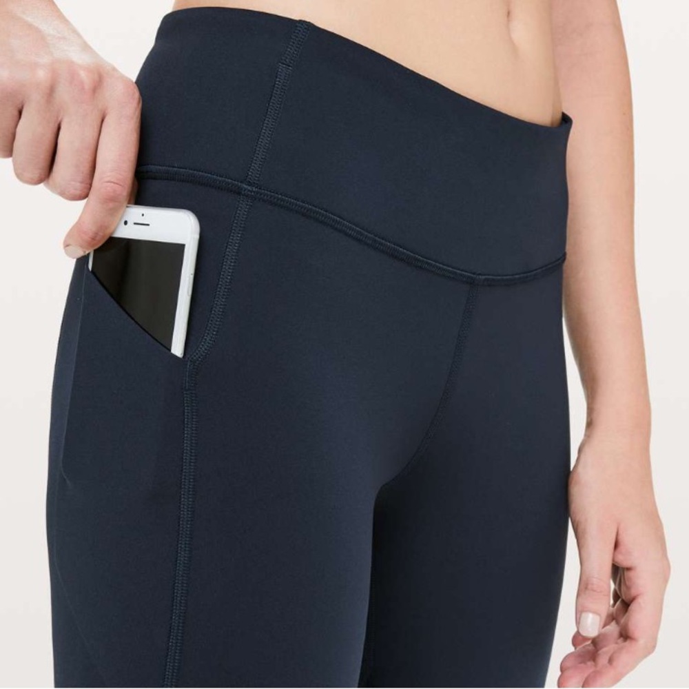 Lululemon Pace Rival Crop *Full-On Luxtreme 22" — Navy - Picture 5 of 12